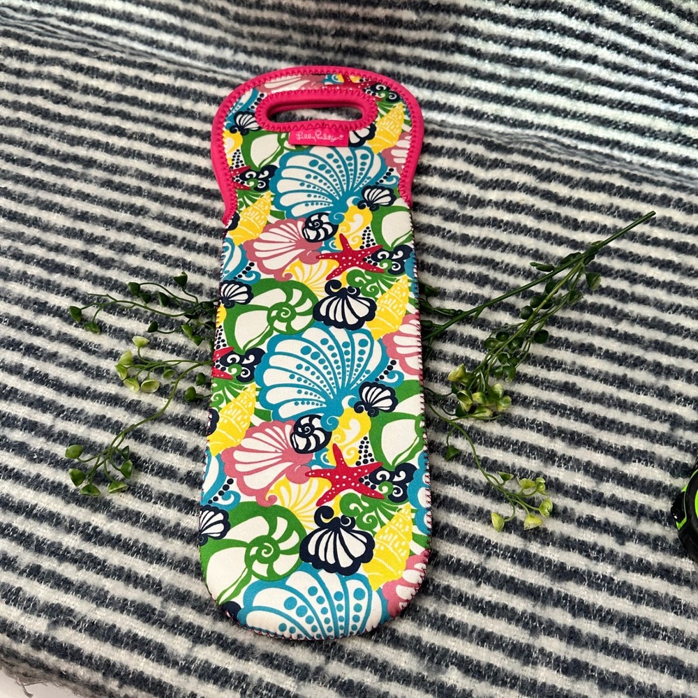 Lilly Pulitzer Wine Tote‎ in Chiquita Bonita   Print New Preppy Colorful